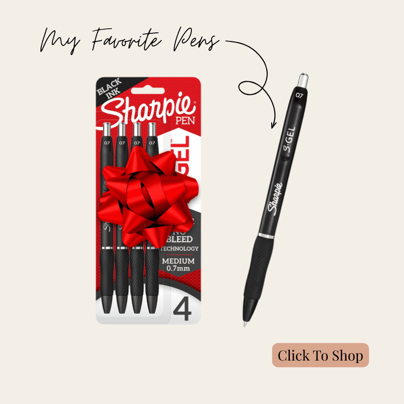 Amazon Sharpie Pens - Perfect for maintaining your home management system